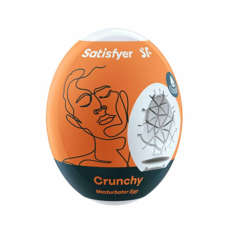 Satisfyer Masturbator Egg Crunchy (Hydro-Active)
