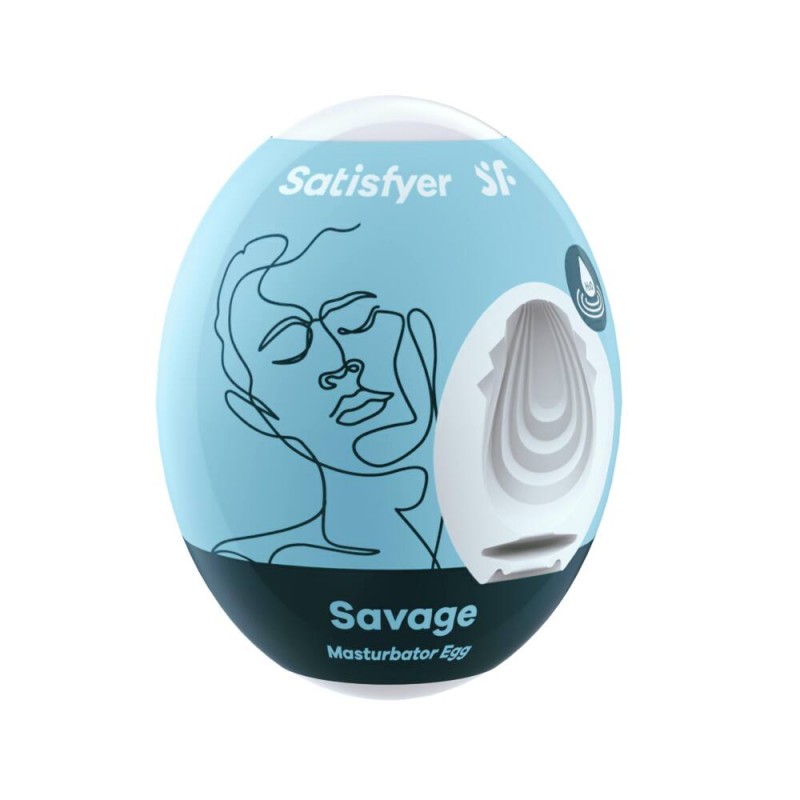 Satisfyer Masturbator Egg Savage (Hydro-Active)