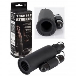 TREMBLE STROKER MASTURBADOR (GRIS)