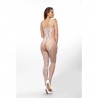 JADIS CUERPO ENTERO DE REJILLA (BODYSTOCKING) BLANCO - S/M