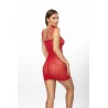 RUBI BODYSTOCKING ROJO