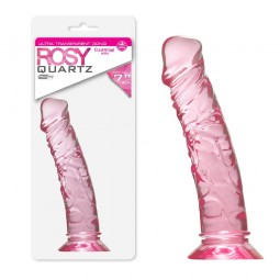 Rosy Quartz 7" - Dildo Rosa