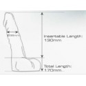 Violet Quartz 7" - Dildo Lila