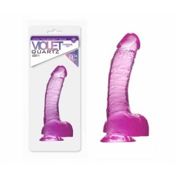 Violet Quartz 8" - Dildo Lila