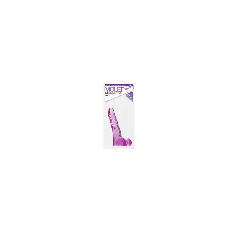 Violet Quartz 7" - Dildo Lila