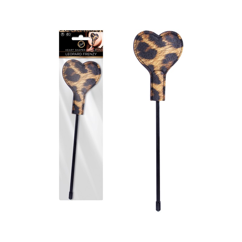 Paleta corazon Leopard Frenzy