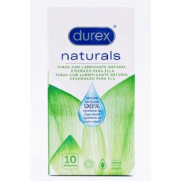 Durex Naturals Finos para Ella-10 Unidades