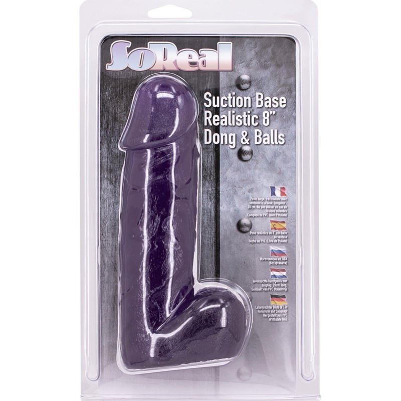 SoReal - Dildo Lila 8" Lila