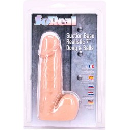 SoReal - Dildo Realistico 7" Flesh