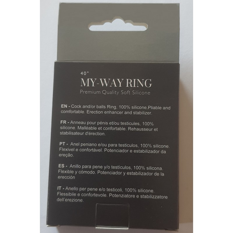 My-Way Ring - Black