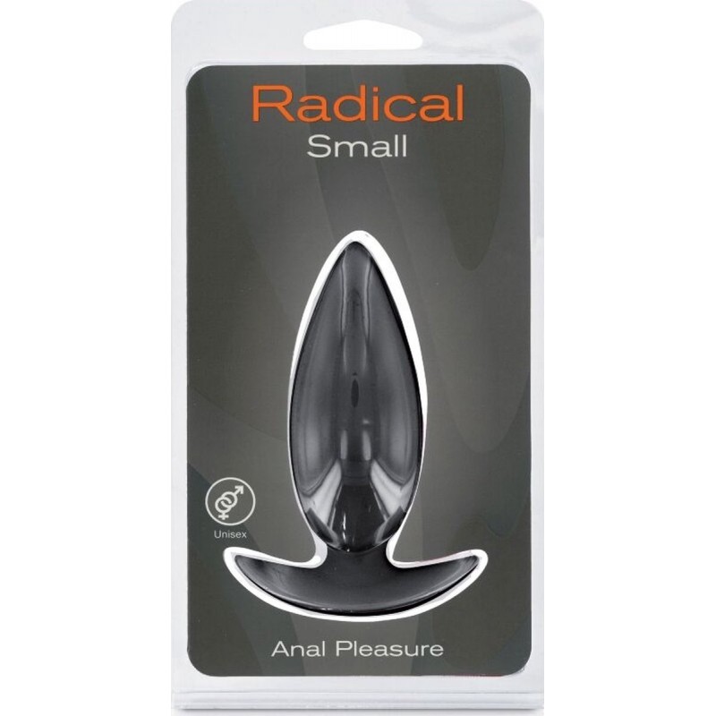 RADICAL ANAL PLUG  - SMALL BLACK