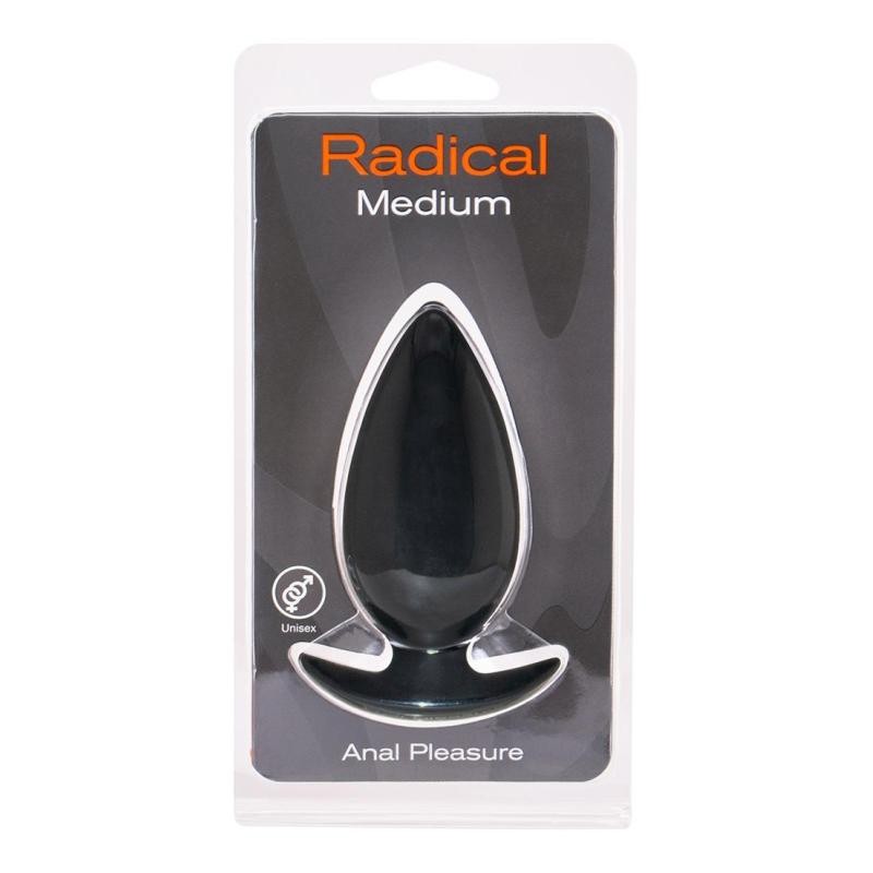 RADICAL PLUG ANAL  - MEDIANO NEGRO