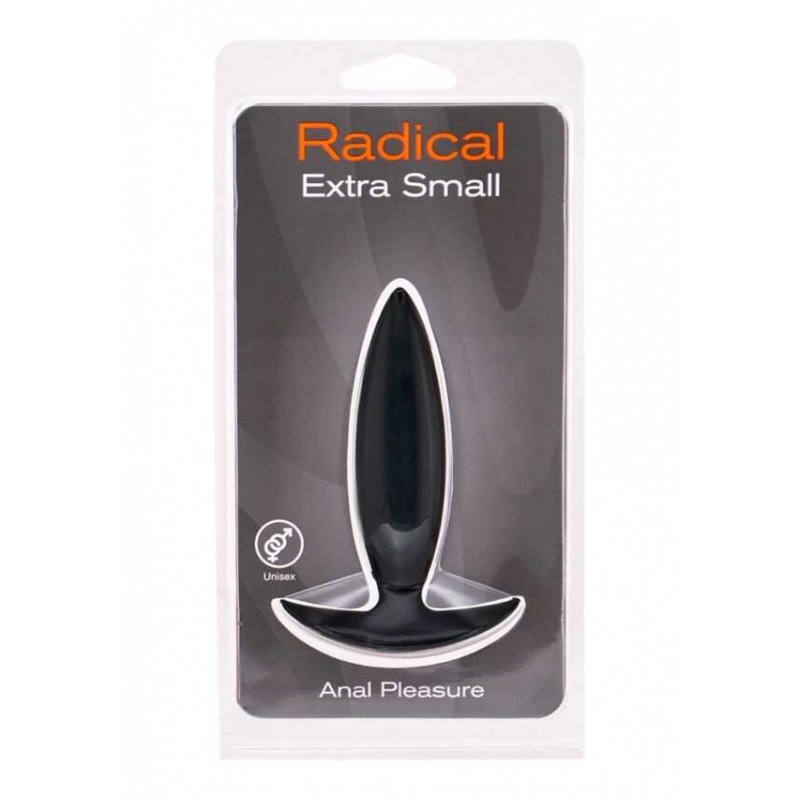 RADICAL PLUG ANAL - EXTRA PEQUEÑO NEGRO