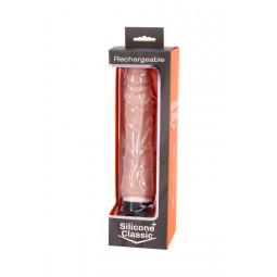 SILICONE CLASSIC PLUS FLESH - 21CM RECARGABLE