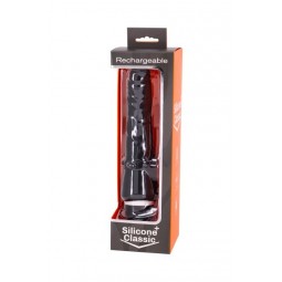 SILICONE CLASSIC PLUS NEGRO  - 20CM RECARGABLE