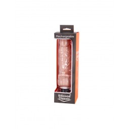 SILICONE CLASSIC PLUS FLESH - 18CM RECARGABLE