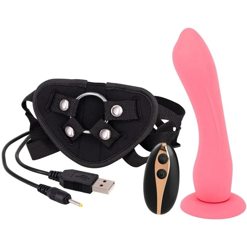 STRAP ON 7" VIB. CONTROL REMOTO Y RECARGABLE