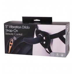 STRAP ON 5" VIB. CONTROL REMOTO Y RECARGABLE