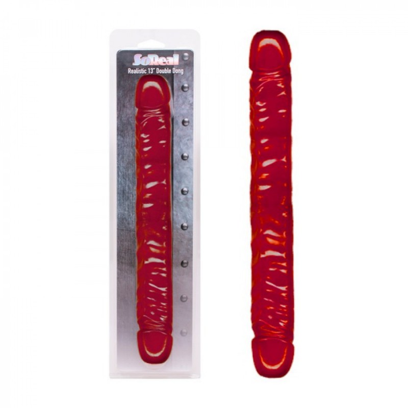 Dildo Doble Rojo