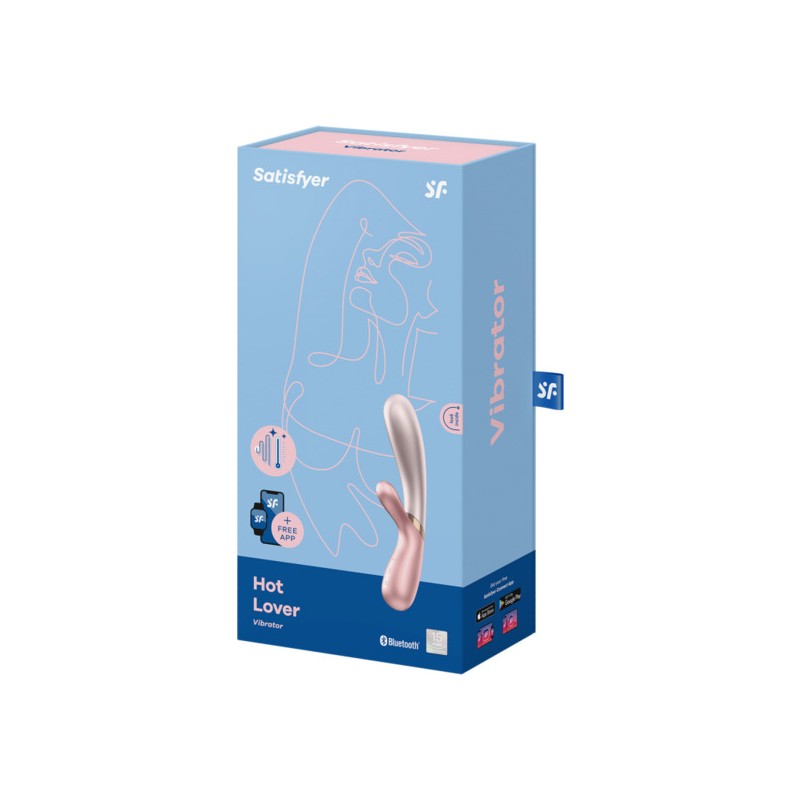 SATISFYER HOT LOVER CONNECT APP ROSA