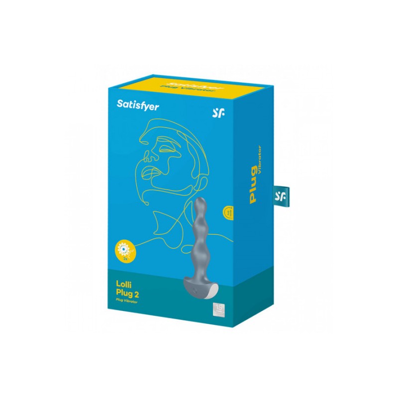 SATISFYER LOLLI-PLUG 2 AZUL HIELO