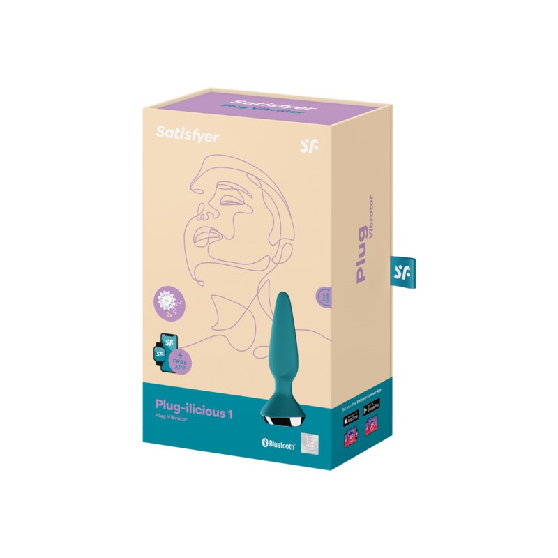 SATISFYER PLUG-ILICIOUS 1 CONNECT APP PETROLEO
