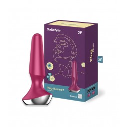 SATISFYER PLUG-ILICIOUS 2 CONNECT APP FRAMBUESA