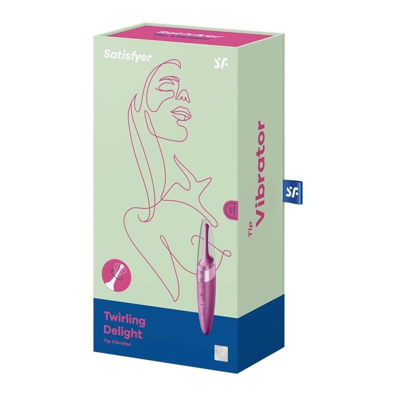 SATISFYER TWIRLING DELIGHT FRAMBUESA