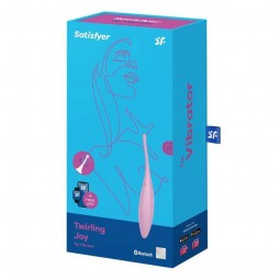 SATISFYER TWIRLING JOY CONNECT APP ROSA