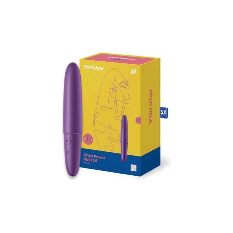 SATISFYER ULTRA POWER BULLET 6 VIOLETA