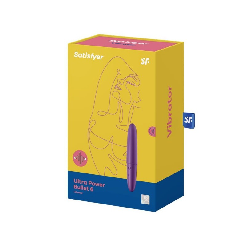 SATISFYER ULTRA POWER BULLET 6 VIOLETA