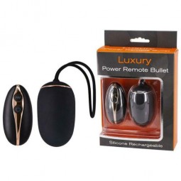 LUXURY BALA NEGRA RECARGABLE CON USB