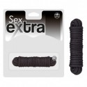 SEX EXTRA. CUERDA 3M. NEGRA