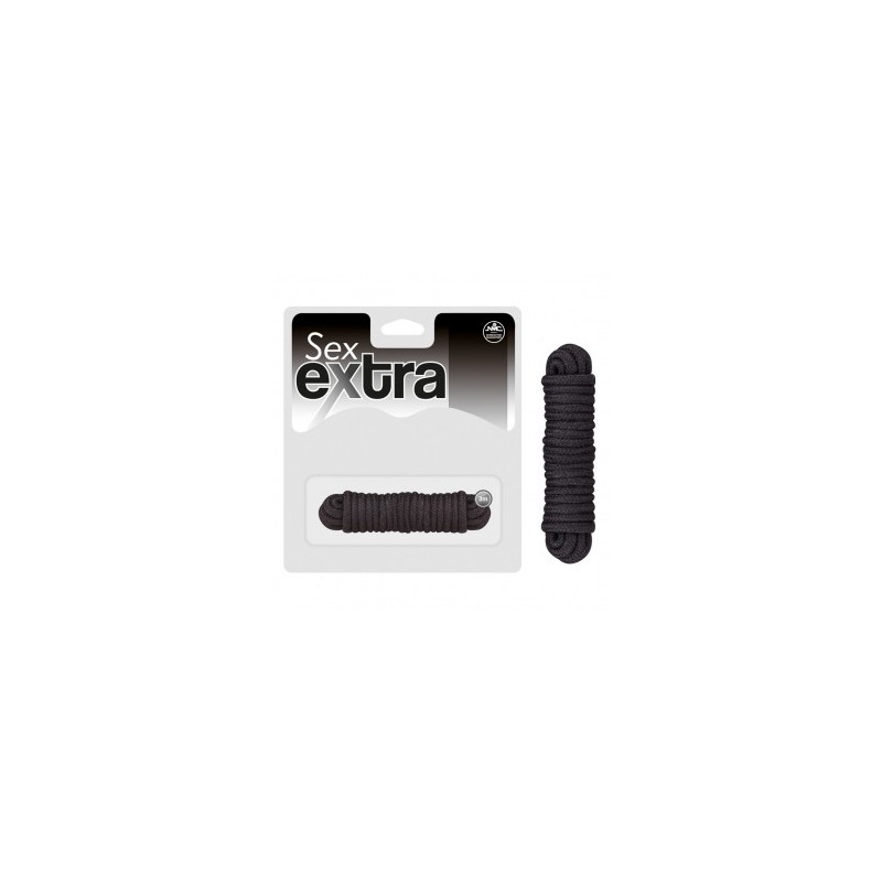 SEX EXTRA. CUERDA 3M. NEGRA