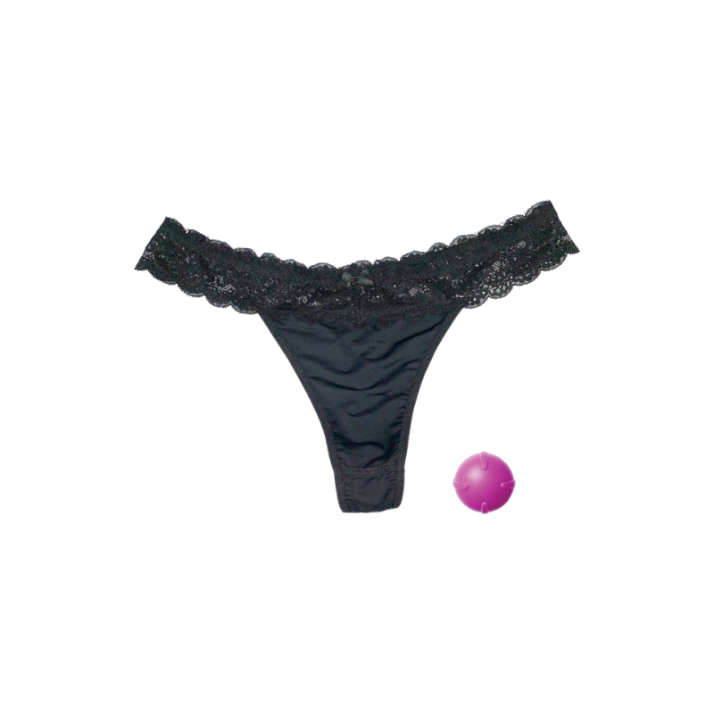 VIBRATING PANTY. BRAGA VIBRADORA