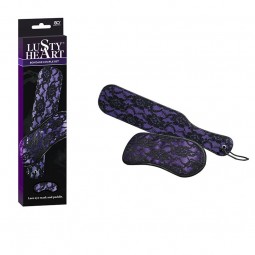 LUSTY HEART. SET PARA PAREJAS PURPURA