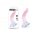 DEEP IN - CLEAR STONE. PENE 7.5" ROSA TRANSPARENTE