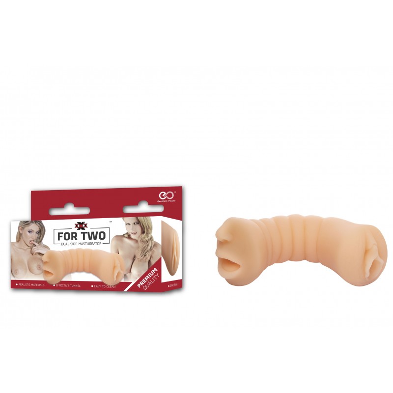 XXX FOR TWO. DUAL SIDE MASTURBATOR
