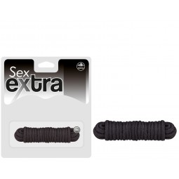SEX EXTRA. CUERDA 3M. NEGRA