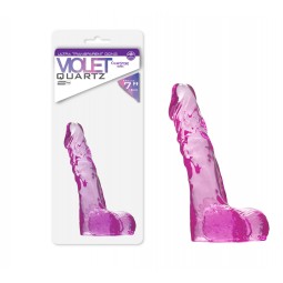 Violet Quartz 7" - Dildo Lila