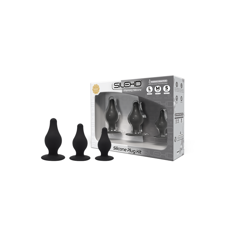 SILICONE PLUG KIT (SILEXD 2: S, M & L)