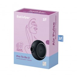 SATISFYER PRO TO GO 3 NEGRO