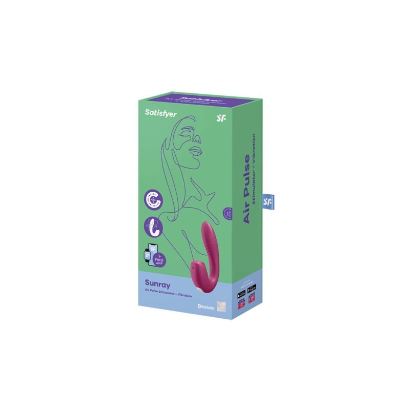 SATISFYER SUNRAY CONNECT APP FRAMBUESA