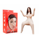 Cum Swallowing  Vibrating Doll - Evangeline L