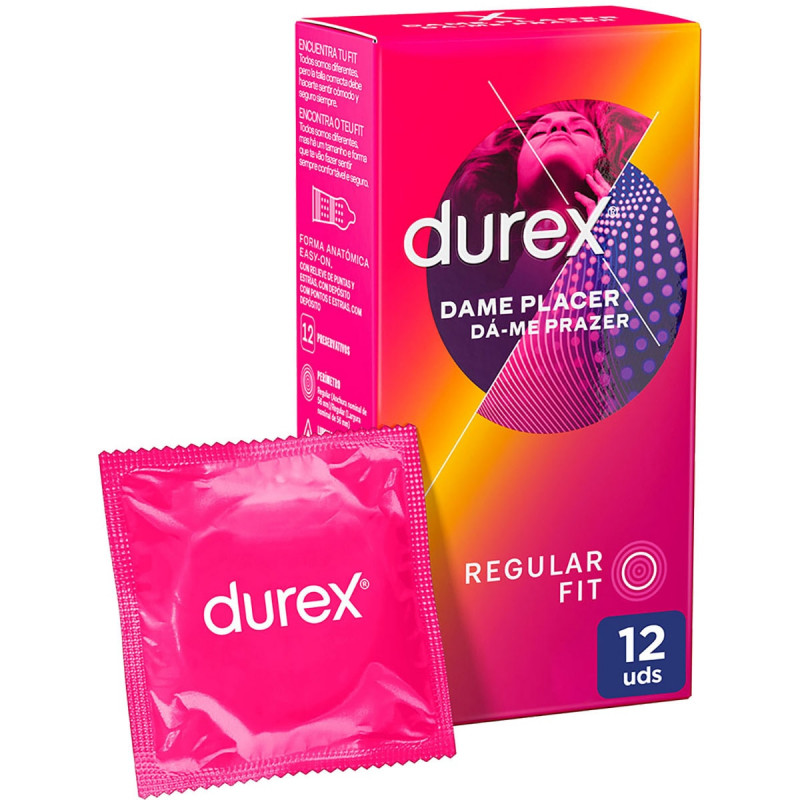 DUREX DAME PLACER-12UNIDADES