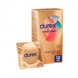 DUREX REAL FEEL - 12UNIDADES