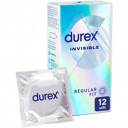 Durex Invisible Extra Sensitivo- 12 UNIDADES