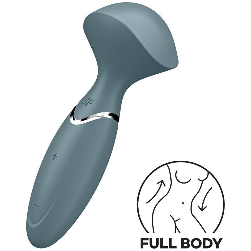 SATISFYER MINI WAND-ER GRIS PIEDRA