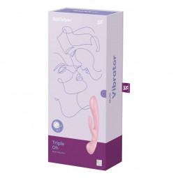 SATISFYER TRIPLE OH ROSA