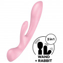 SATISFYER TRIPLE OH ROSA